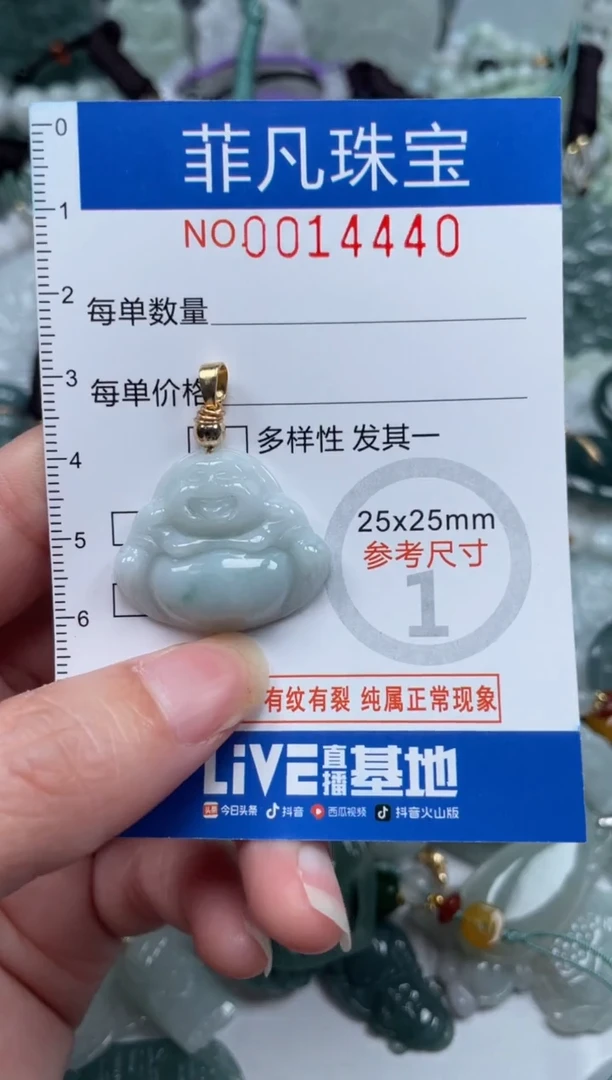 颈饰未镶嵌翡翠14440