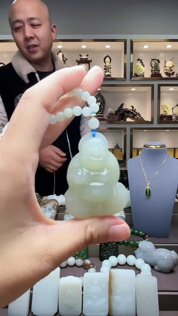 【闪购商品】和田玉颈饰未镶嵌苏