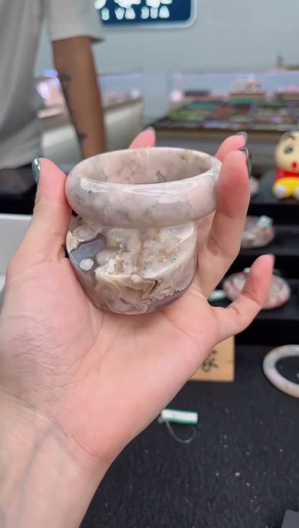 石英质玉手镯未镶嵌58圈口（赠送镯心）1795682