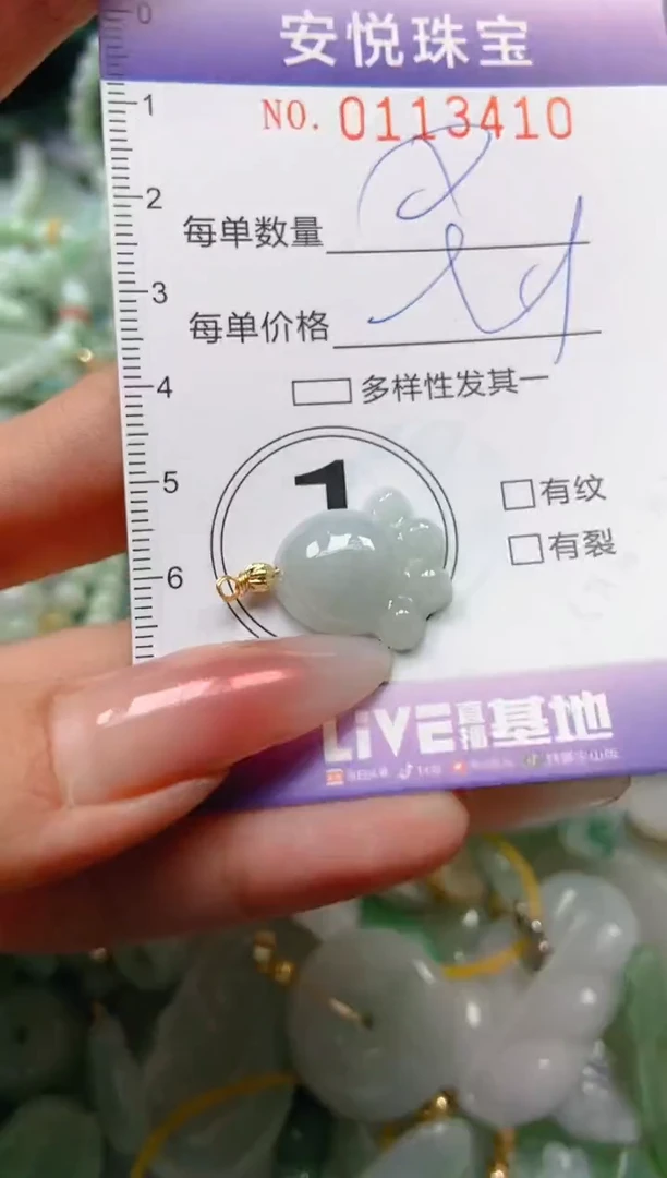 【闪购商品】翡翠颈饰未镶嵌闪购0113410