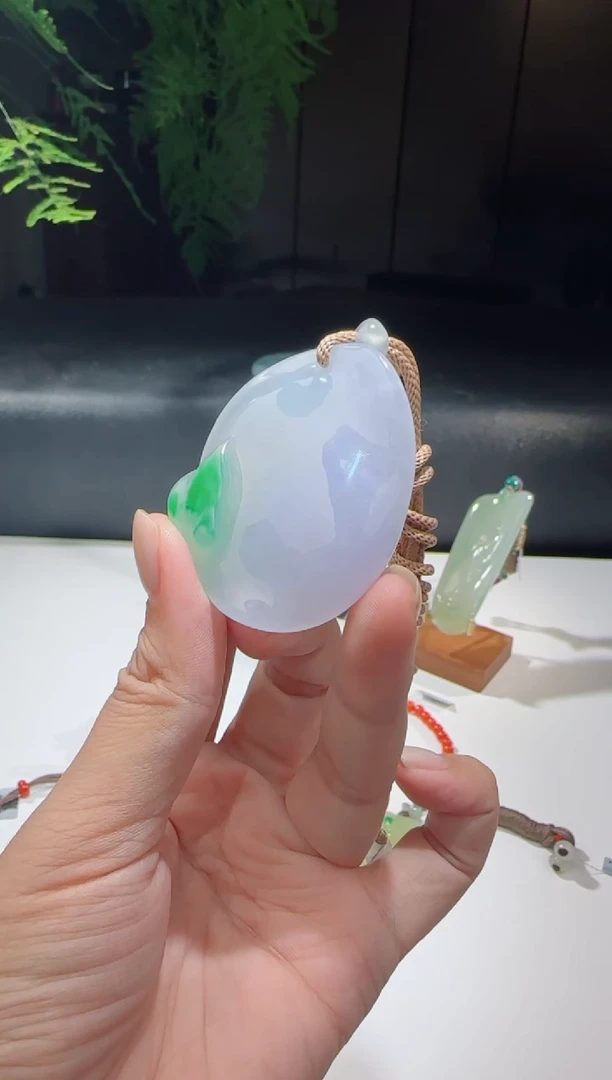 未镶嵌挂件翡翠洋 万物系列 莲