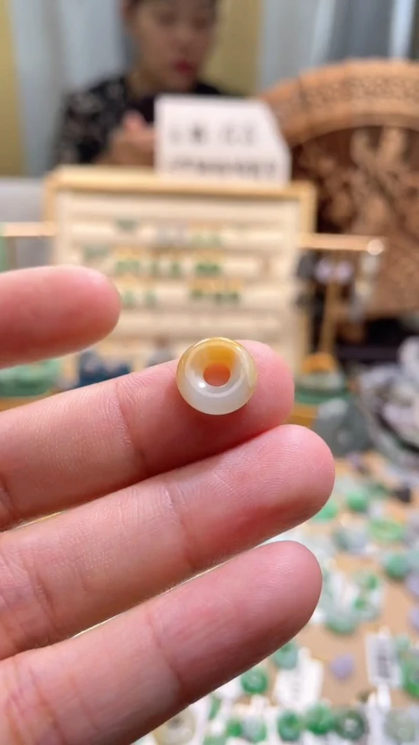 颈饰未镶嵌翡翠甜甜圈