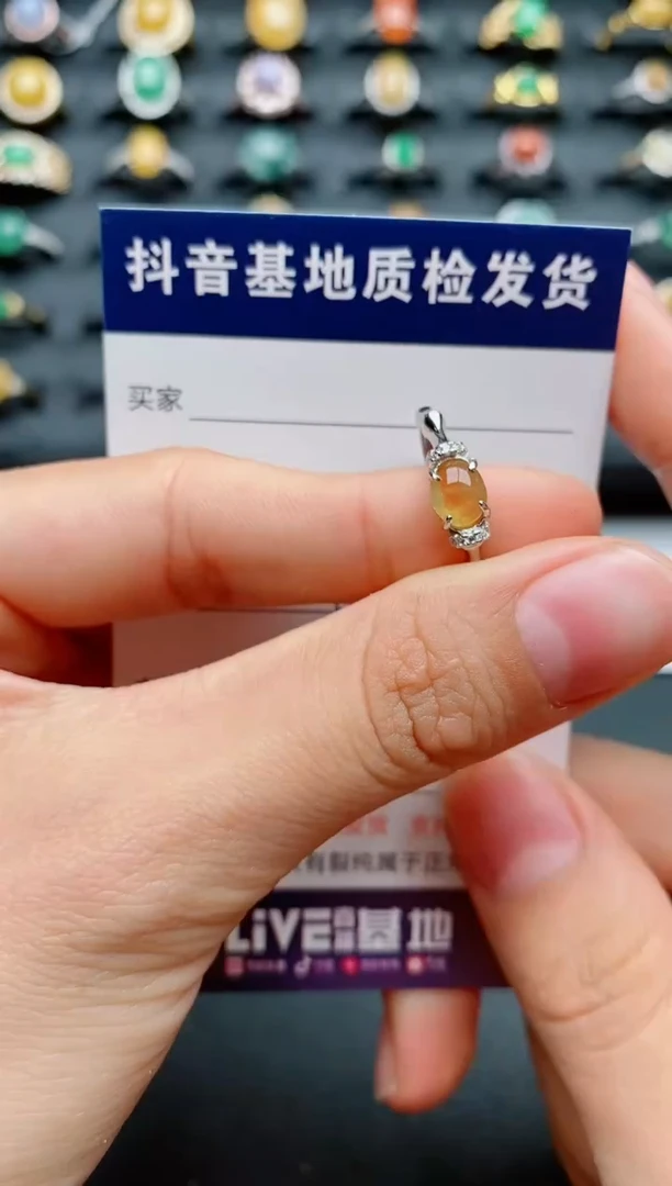 【闪购商品】翡翠戒指银S925镶嵌.........