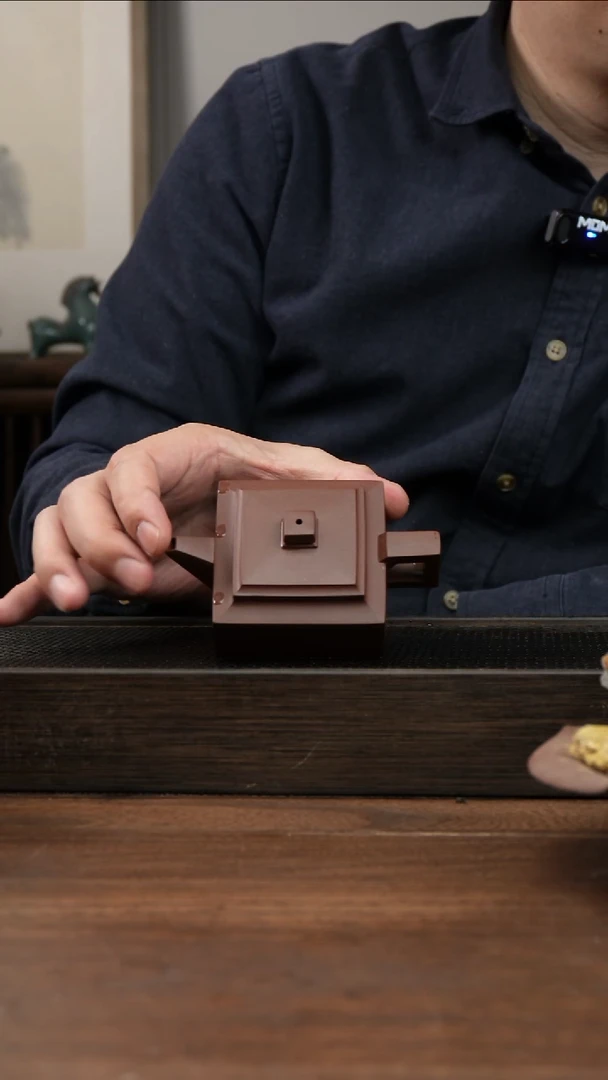 茶杯紫砂清****1紫泥方山     130CC