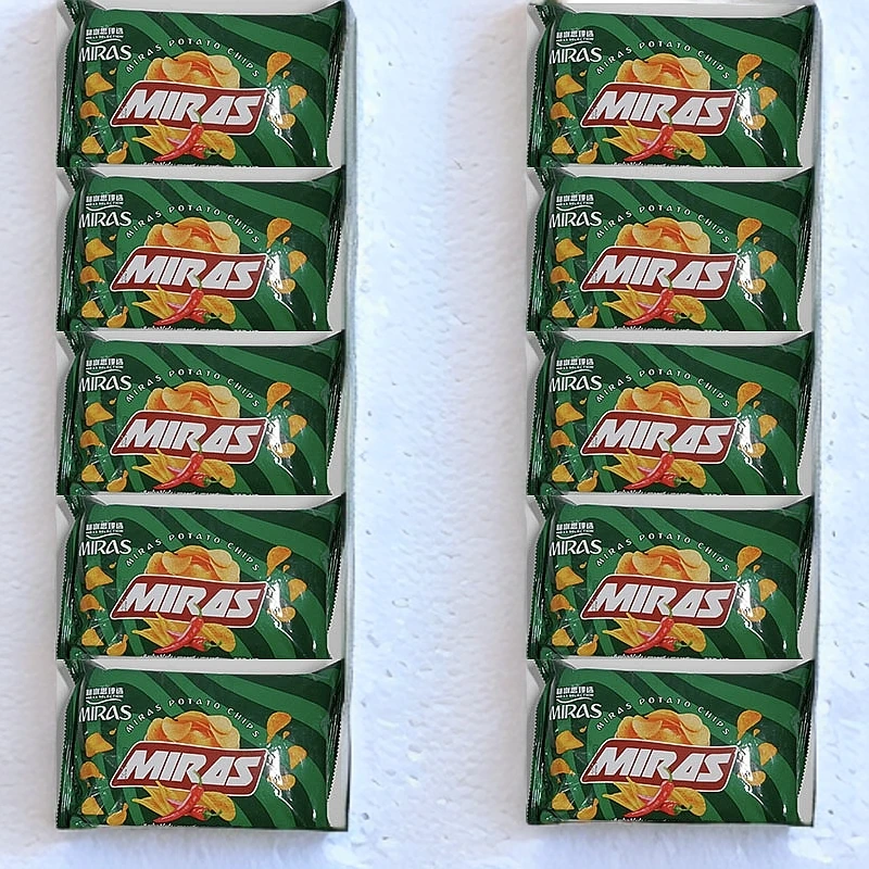 咪喇思干脆薯片（10个小包一组）
