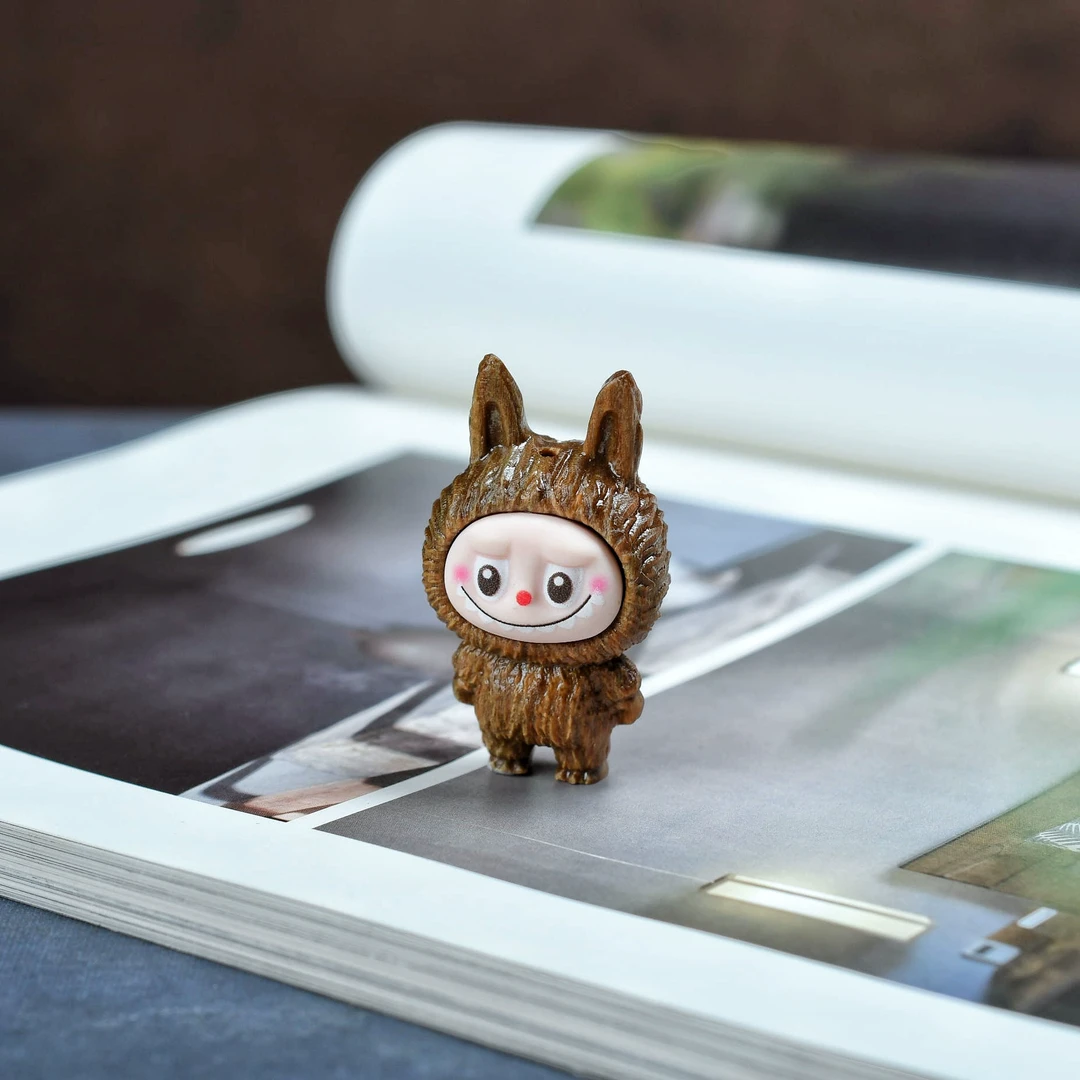 檀木小兔新款手工DIY实木节日礼物创意可爱无绳裸件工艺品