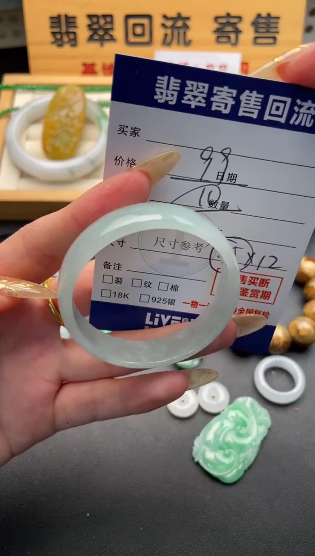 未镶嵌手镯翡翠10146535