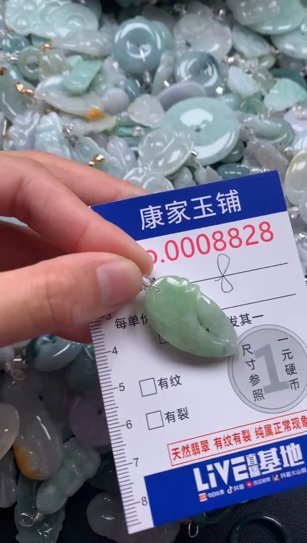 颈饰未镶嵌翡翠8828