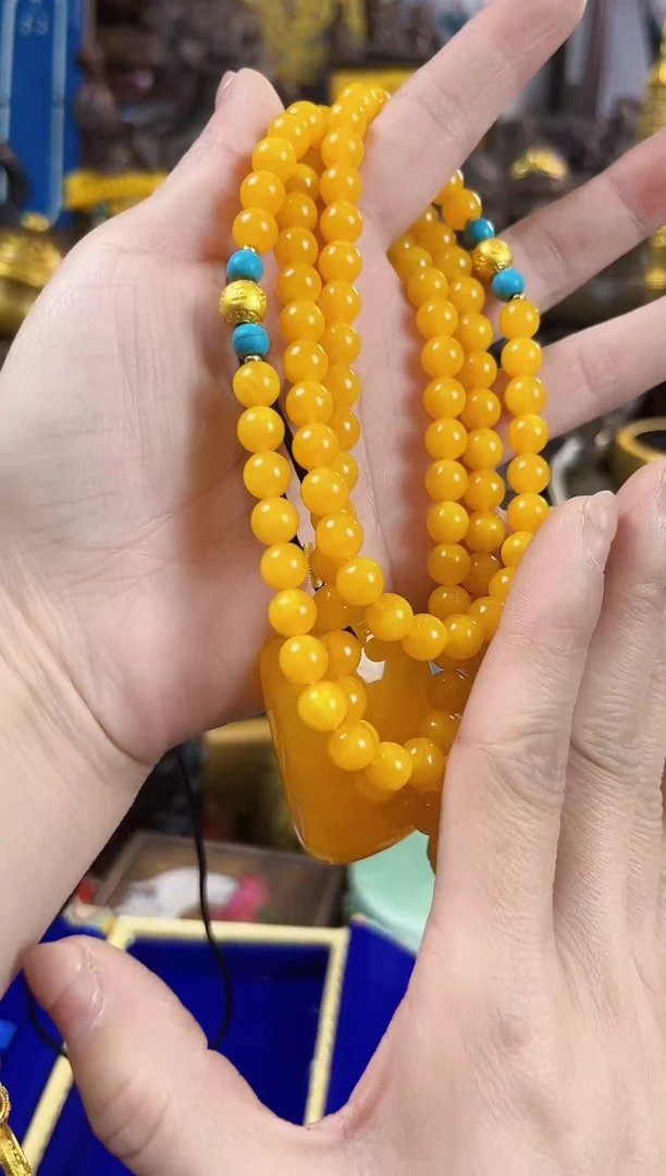【闪购商品】蜜蜡手链未镶嵌【闪购商品闪购商品】一套