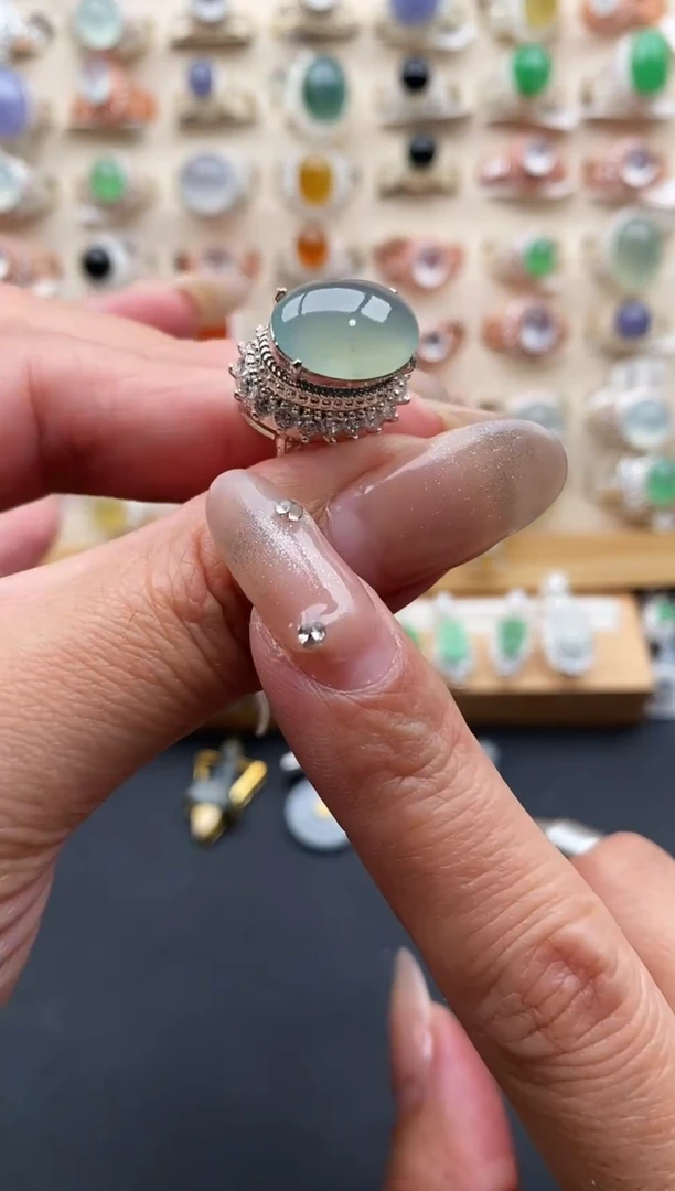 未镶嵌戒指翡翠缅甸天然A货翡翠22  2-10