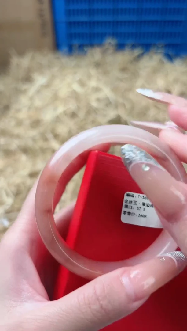 未镶嵌手镯石英质玉T-3693