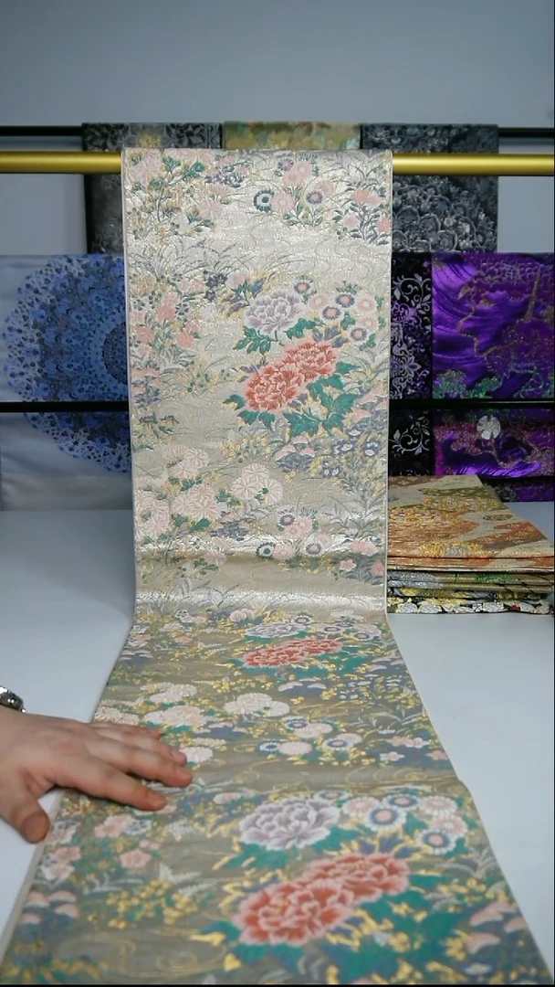 织绣织锦23六通花卉