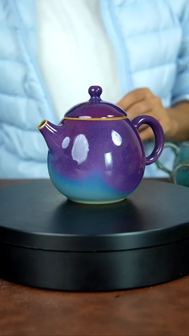 602号/禹州神垕特产】原矿原产地钧瓷茶具