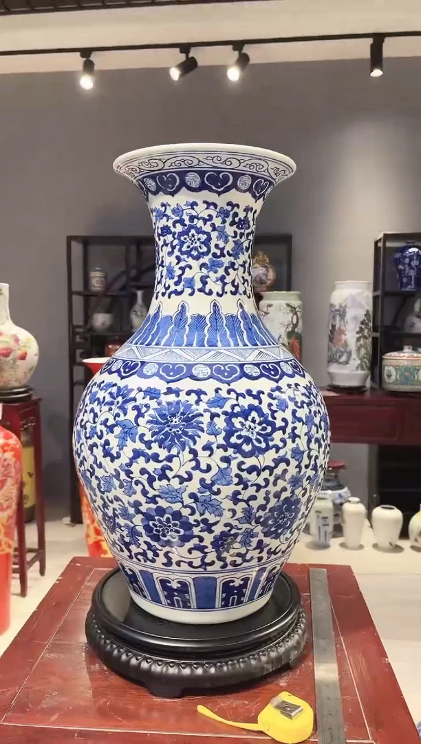 摆件景德镇陶瓷花瓶