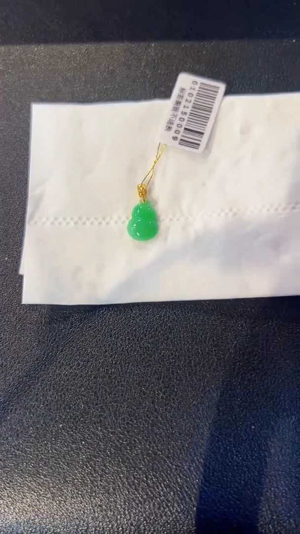 翡翠18K金镶嵌颈饰缅料A货/多样性发货/一件