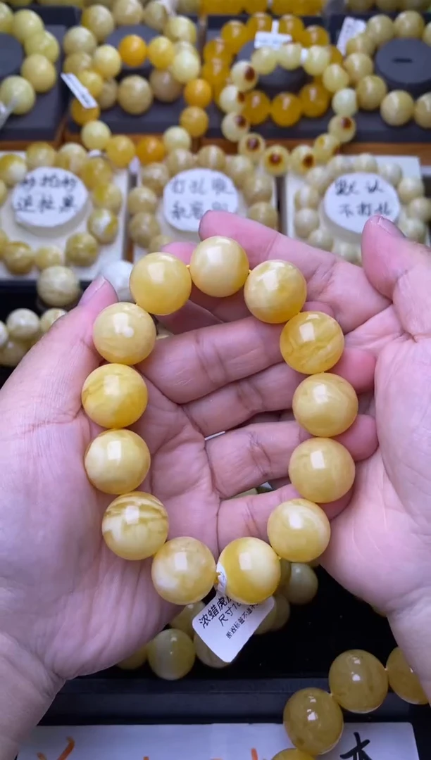 裸石琥珀未镶嵌大小姐珠宝严选107
