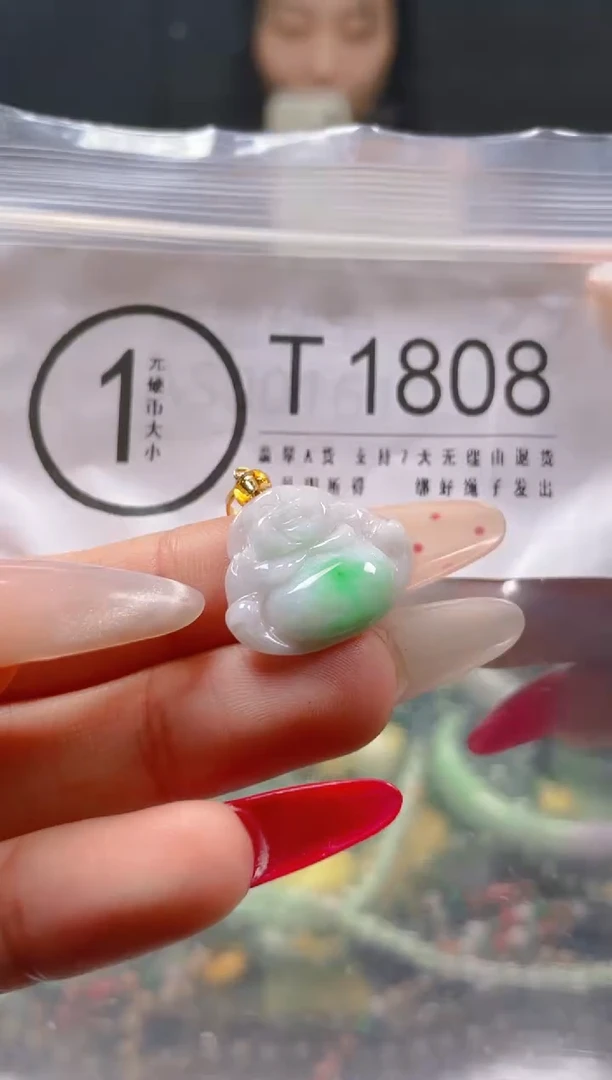 【闪购商品】翡翠颈饰未镶嵌/T/翡翠A货一图一物