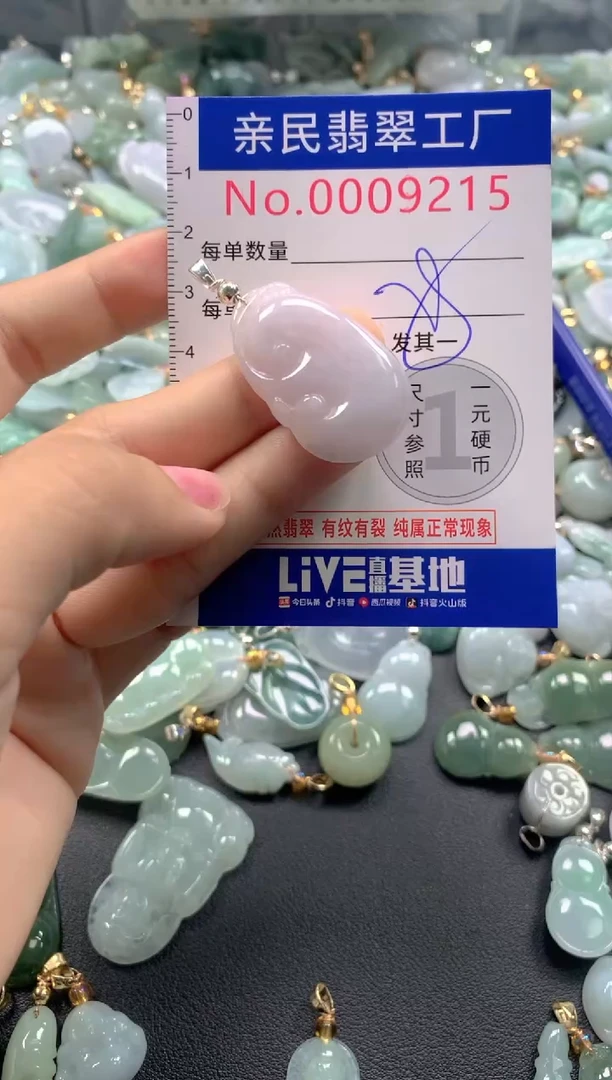 颈饰未镶嵌翡翠9215