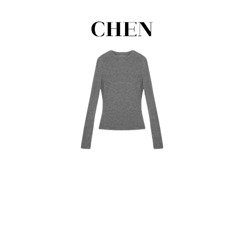 夏季纯色简约长袖打底T恤+花苞腰百搭短裤LK2504068