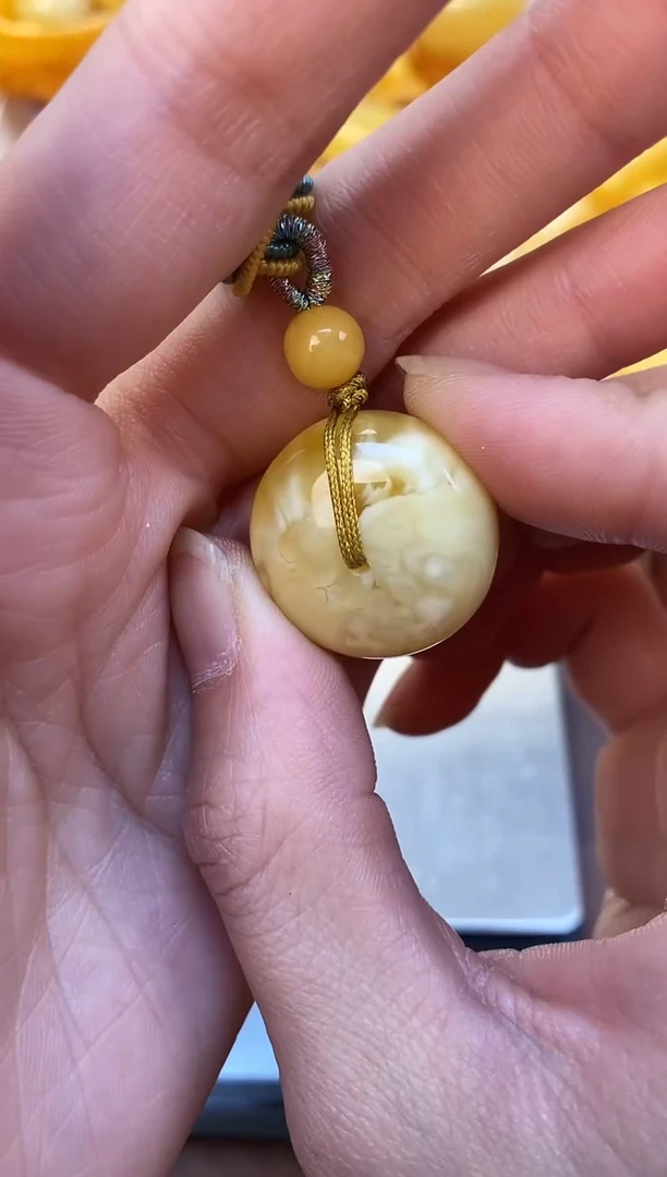 裸石琥珀未镶嵌天然琥珀蜜蜡