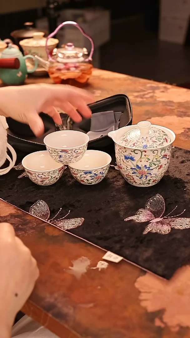 陶瓷茶具（无礼盒无茶席）@@A12129