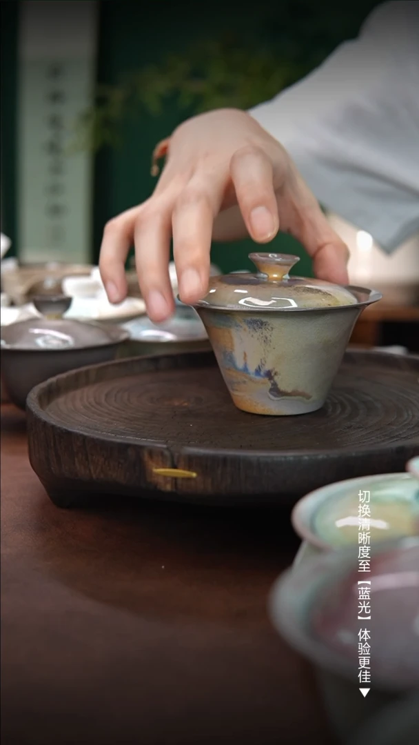 284木鱼炻纯手工茶器T