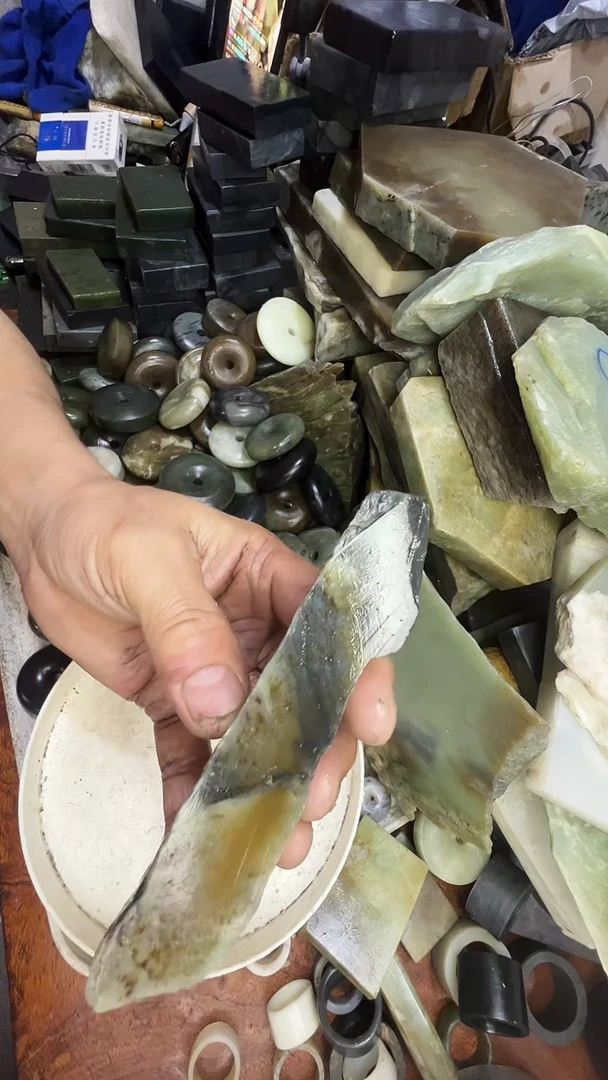 未镶嵌和田玉珠宝半成品▞****▖毛料