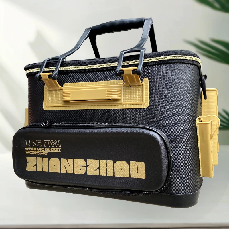【ZB】新款黑拉德多功能矶钓桶路亚大容量轻便筏钓活鱼桶路亚桶