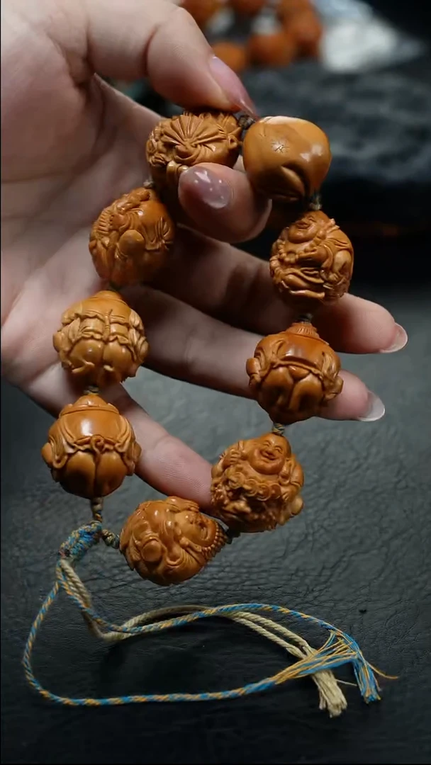 手串/手链橄榄核✰****✰鱼子精品核文化
