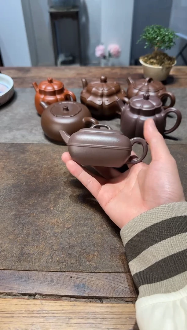 茶壶紫砂舒*玲珑 紫砂壶