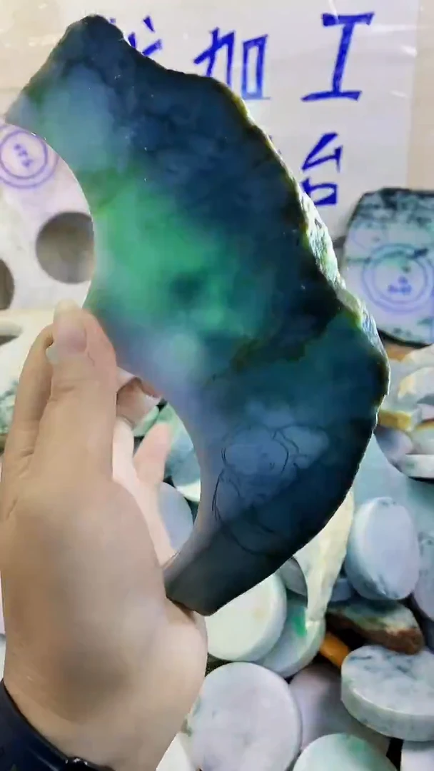 裸石翡翠纯天然A货翡翠151