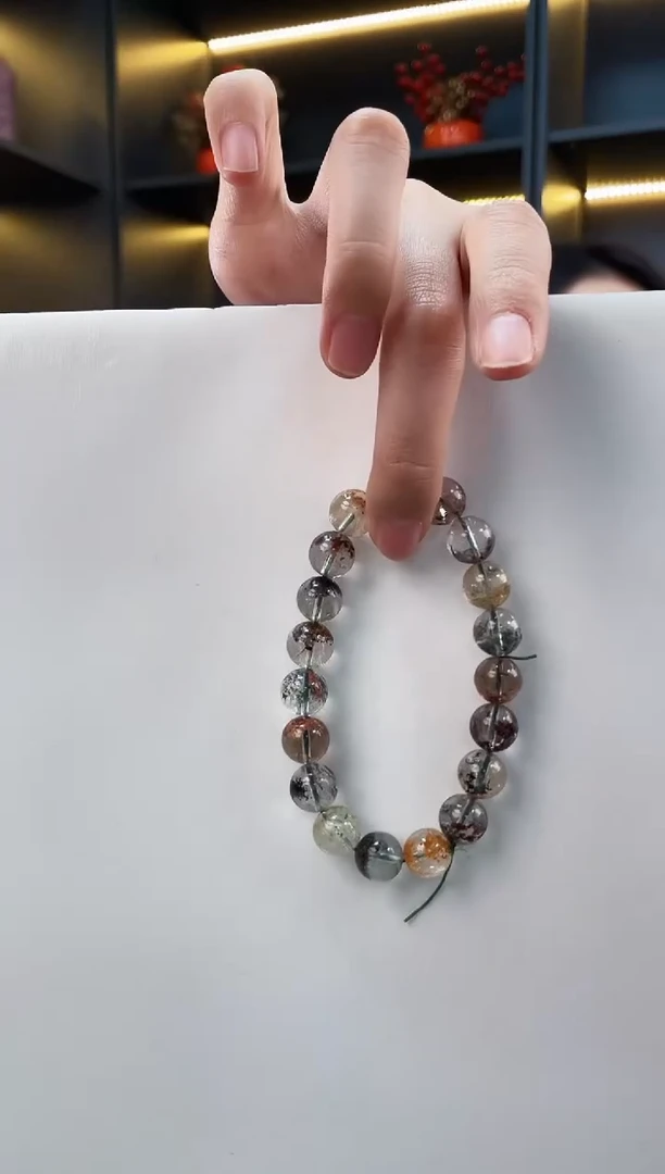 未镶嵌手链水晶四季幽灵手串