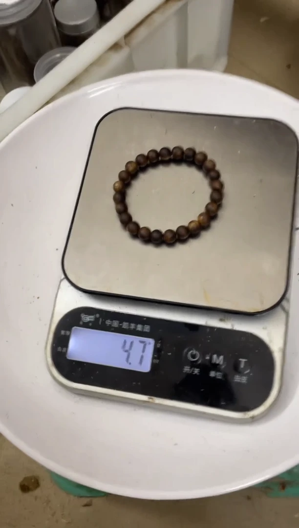 沉香手串棋楠沉香手串 多样性发货1串乌身