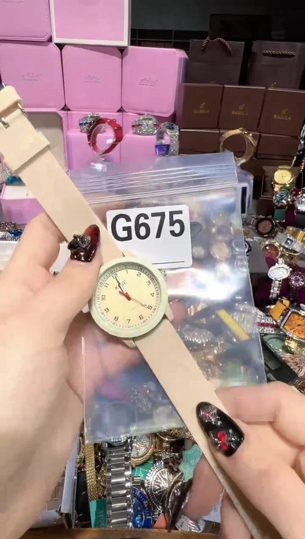 石英机芯不锈钢不锈钢直播定闪专用