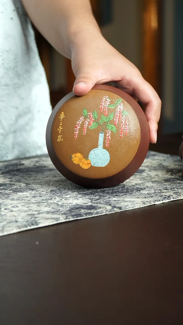 茶杯紫砂52号宜兴紫砂原矿作品