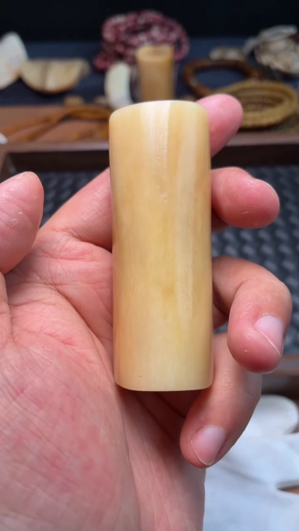 驼骨其他?**?杂件751-骨棒把件