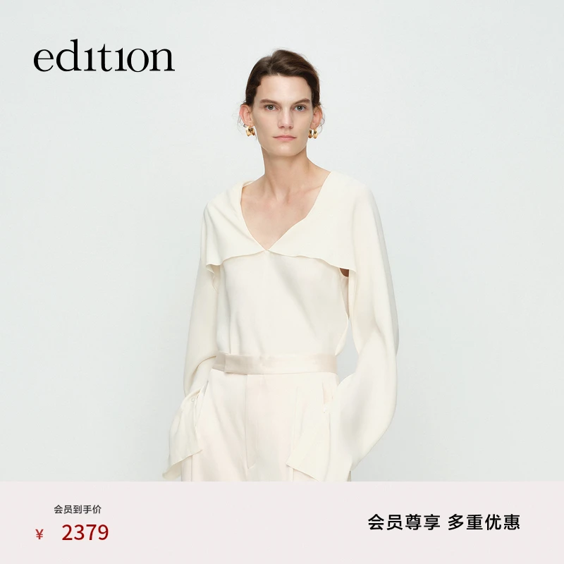 【精英衣橱系列】edition2025新款斗篷解构披肩上衣#EBE2TOP033