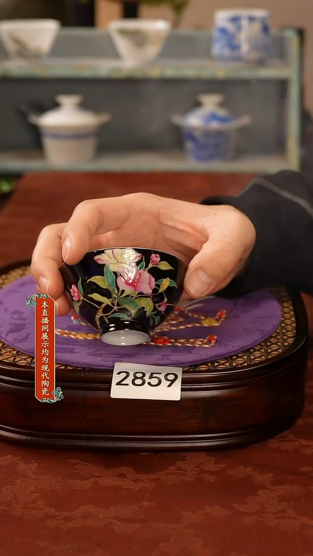 瓷片景德镇手工手绘2859