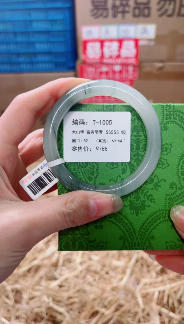 未镶嵌手镯石英质玉T-1005