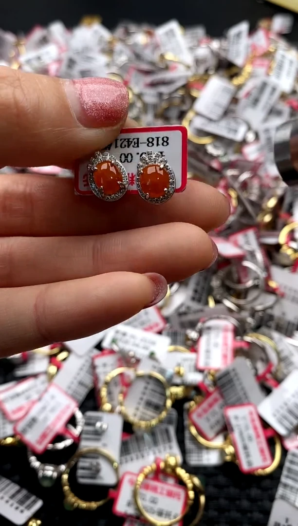 【闪购商品】翡翠戒指银S925镶嵌2222222   2