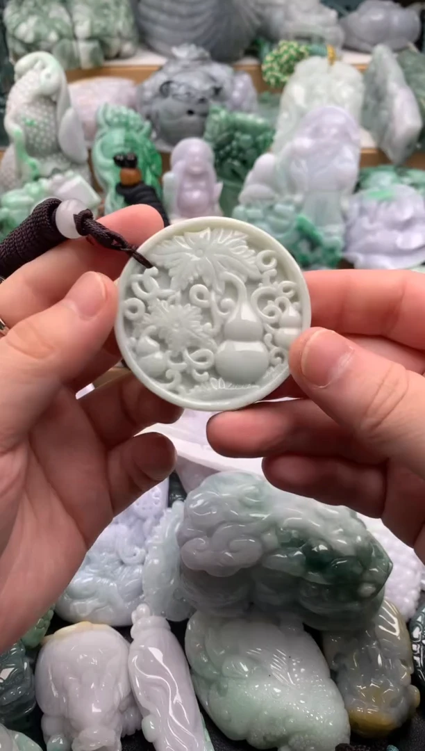 吊坠(不含链)未镶嵌翡翠1