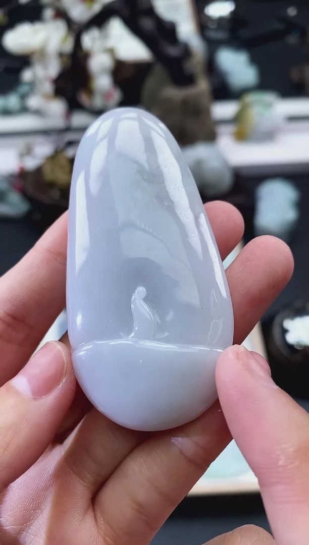 翡翠未镶嵌颈饰天然缅甸A货翡翠