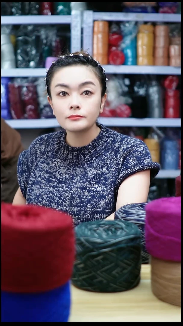 羊毛欢姐手编线D039