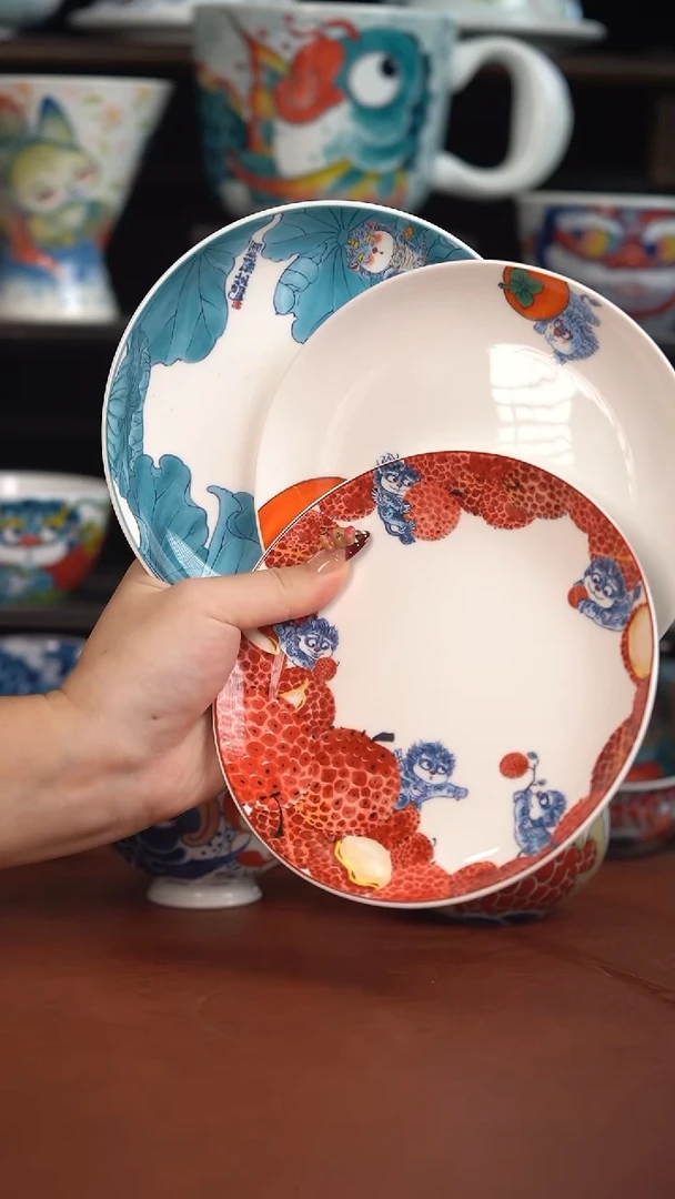 昨明陶瓷   小盘3