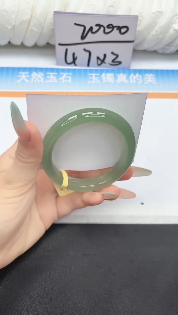 未镶嵌手镯石英质玉63-58