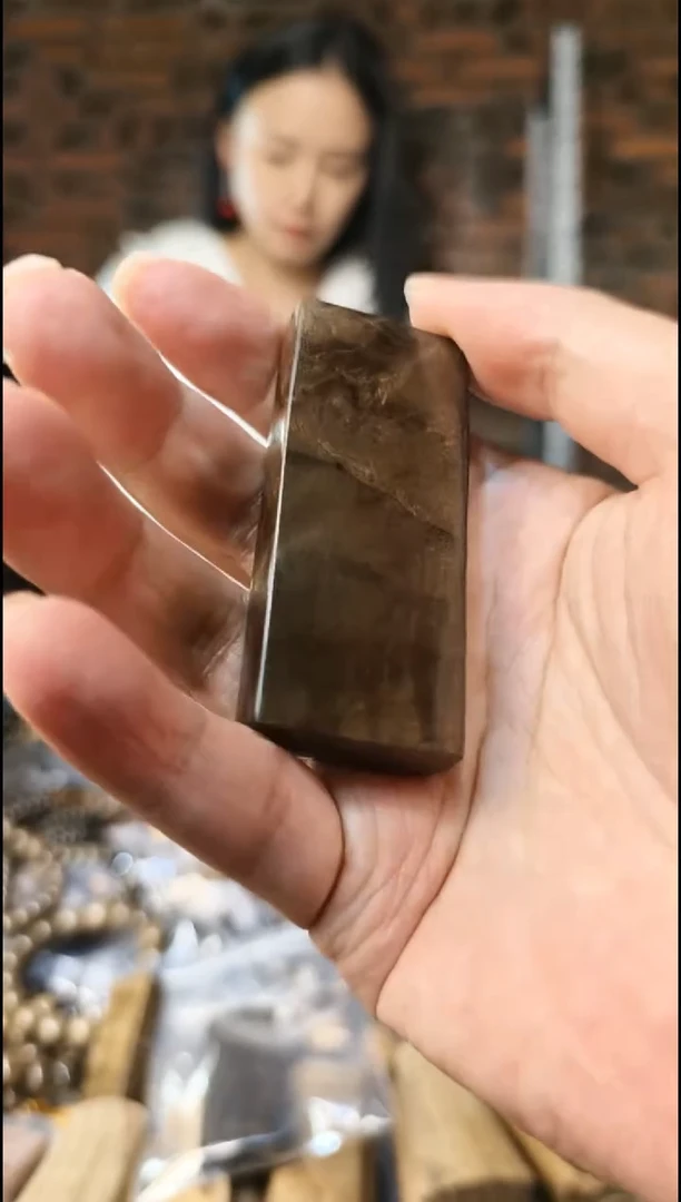 【闪购商品】楠木（金丝楠）把件无事牌