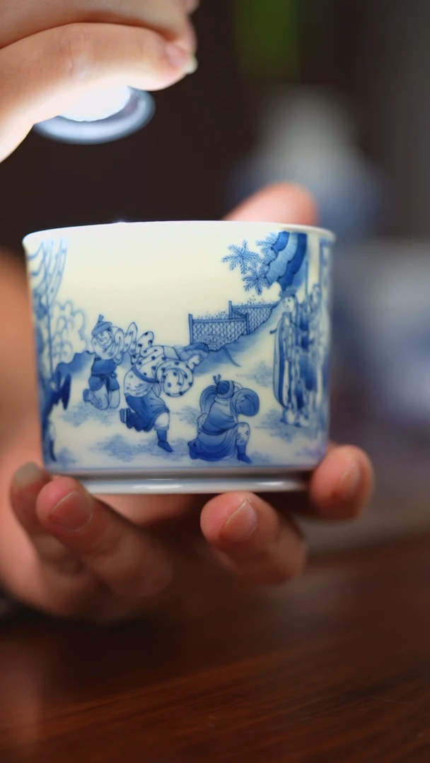天心雅器仿古西游记龙天杯