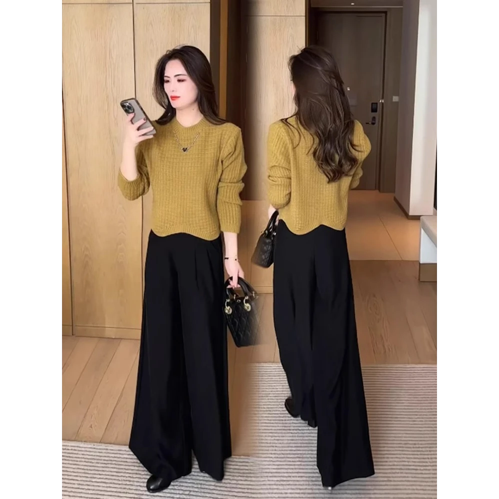 针织毛衣早春2025新款今年流行女装减龄时尚春秋洋气显瘦打底上衣