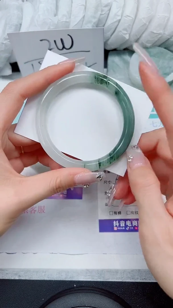 【闪购商品】石英质玉手镯未镶嵌A285-59`60`61`