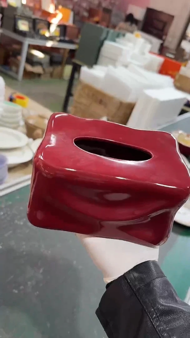 陶瓷纸巾盒 微瑕凑满20元包邮